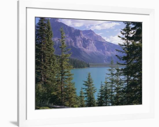 Emerald Lake, Yoho National Park, Unesco World Heritage Site, British Columbia (B.C.), Canada-Robert Harding-Framed Photographic Print