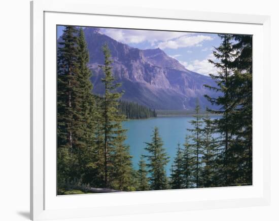 Emerald Lake, Yoho National Park, Unesco World Heritage Site, British Columbia (B.C.), Canada-Robert Harding-Framed Photographic Print