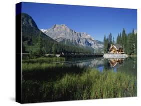 Emerald Lake, Yoho National Park, UNESCO World Heritage Site, British Columbia, Canada-Hans Peter Merten-Stretched Canvas