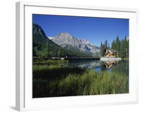 Emerald Lake, Yoho National Park, UNESCO World Heritage Site, British Columbia, Canada-Hans Peter Merten-Framed Photographic Print