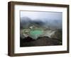 Emerald Lakes, on Mount Tongariro, Unesco World Heritage Site-Robert Francis-Framed Photographic Print