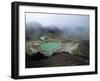 Emerald Lakes, on Mount Tongariro, Unesco World Heritage Site-Robert Francis-Framed Photographic Print