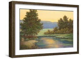 Emerald Meadow I-Linda Wacaster-Framed Art Print