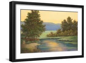 Emerald Meadow I-Linda Wacaster-Framed Art Print