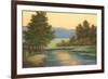 Emerald Meadow I-Linda Wacaster-Framed Premium Giclee Print