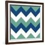 Emerald Monaco Blue-Tina Lavoie-Framed Giclee Print