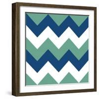 Emerald Monaco Blue-Tina Lavoie-Framed Giclee Print