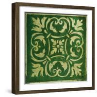 Emerald Mosaic-Patricia Pinto-Framed Art Print
