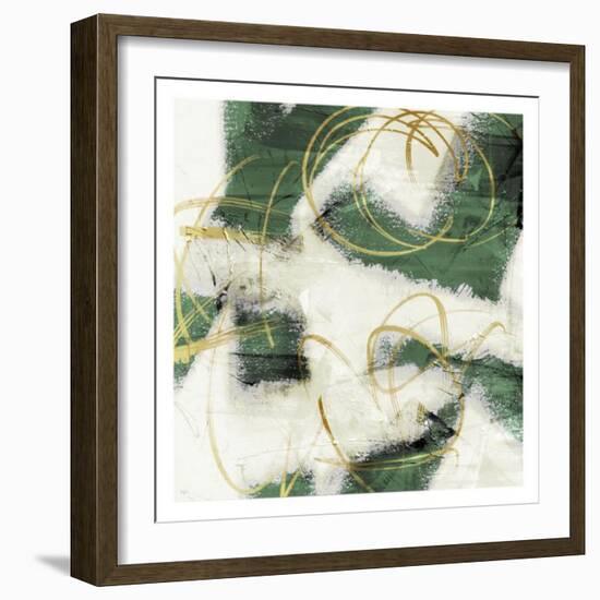 Emerald Mustard Prophecy 1-Marcus Prime-Framed Art Print