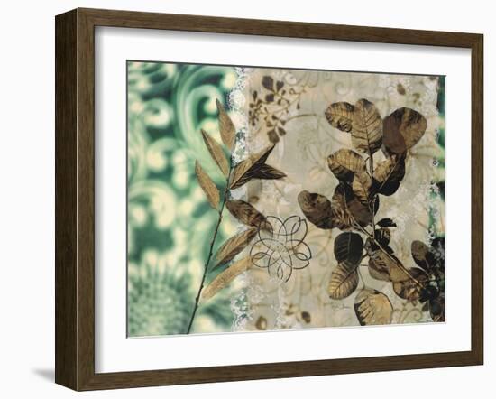 Emerald Nature 1-Matina Theodosiou-Framed Art Print