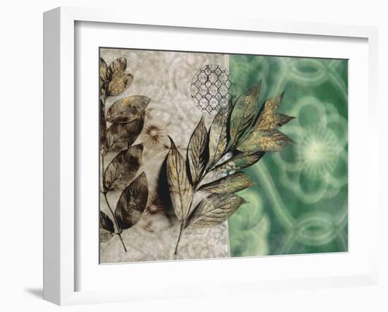 Emerald Nature 2-Matina Theodosiou-Framed Art Print