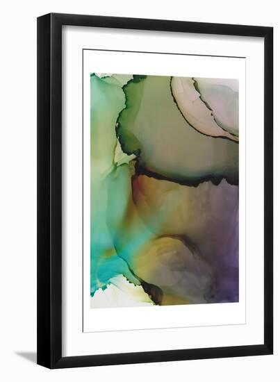 Emerald Nebula-Jonny Troisi-Framed Art Print