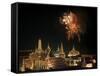 Emerald Palace During Commemoration of King Bumiphol's 50th Anniversary, Thailand-Russell Gordon-Framed Stretched Canvas