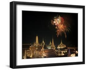 Emerald Palace During Commemoration of King Bumiphol's 50th Anniversary, Thailand-Russell Gordon-Framed Photographic Print