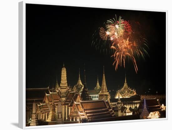 Emerald Palace During Commemoration of King Bumiphol's 50th Anniversary, Thailand-Russell Gordon-Framed Photographic Print