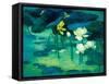 Emerald Pond-Ailian Price-Framed Stretched Canvas