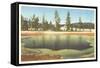 Emerald Pool, Yellowstone-null-Framed Stretched Canvas