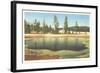 Emerald Pool, Yellowstone-null-Framed Art Print