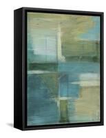 Emerald Reflections II-Erica J. Vess-Framed Stretched Canvas