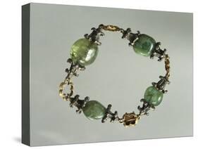 Emerald Root, Silver and Gold Bracelet, 1950s-Mario De Maria-Stretched Canvas
