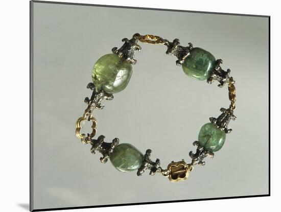 Emerald Root, Silver and Gold Bracelet, 1950s-Mario De Maria-Mounted Giclee Print