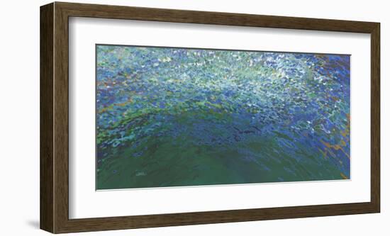 Emerald Sea-Margaret Juul-Framed Art Print