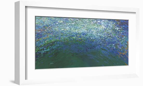 Emerald Sea-Margaret Juul-Framed Art Print