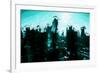 Emerald Skyline - In the Style of Oil Painting-Philippe Hugonnard-Framed Giclee Print