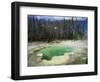 Emerald Spring, Green Colour Caused by Blue Water and Yellow Sulphur, UNESCO World Heritage Site-Robert Francis-Framed Photographic Print