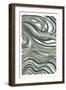 Emerald Swirls 1-Smith Haynes-Framed Art Print