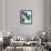 Emerald Touch I-null-Framed Art Print displayed on a wall