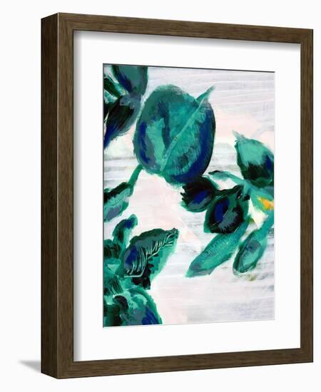 Emerald Touch I-null-Framed Art Print