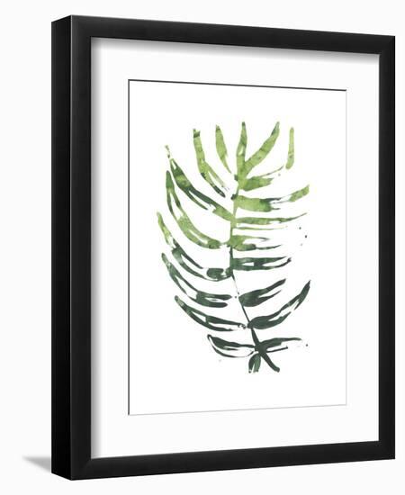 Emerald Tropics IV-null-Framed Art Print