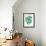 Emerald Watercolor-Cat Coquillette-Framed Premium Giclee Print displayed on a wall