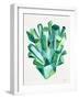 Emerald Watercolor-Cat Coquillette-Framed Premium Giclee Print