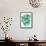 Emerald Watercolor-Cat Coquillette-Framed Stretched Canvas displayed on a wall