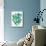Emerald Watercolor-Cat Coquillette-Mounted Giclee Print displayed on a wall