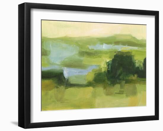 Emerald Wetlands I-Ethan Harper-Framed Art Print