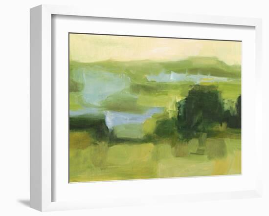 Emerald Wetlands I-Ethan Harper-Framed Art Print