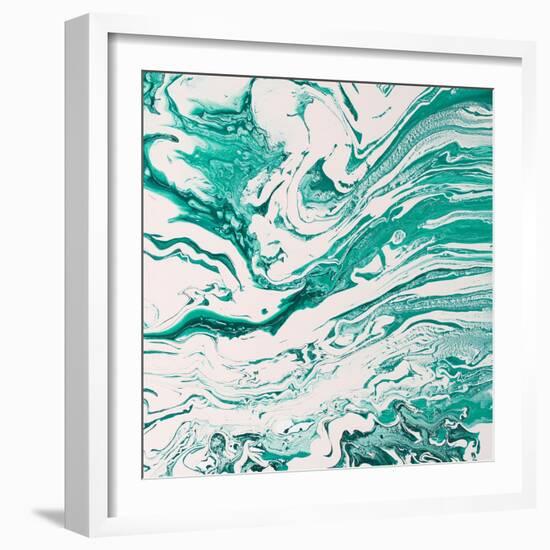 Emeralds-M. Mercado-Framed Art Print