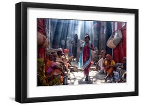 Emergence-null-Framed Art Print