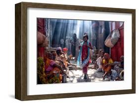 Emergence-null-Framed Art Print