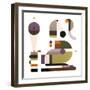 Emergency call-Antony Squizzato-Framed Giclee Print