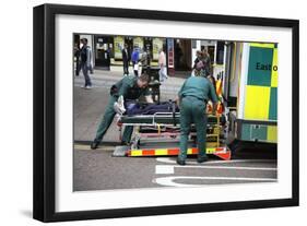 Emergency Treatment-Victor De Schwanberg-Framed Photographic Print