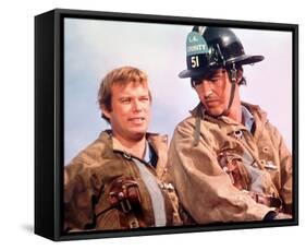 Emergency!-null-Framed Stretched Canvas