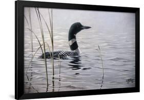 Emerging Loon-Wilhelm Goebel-Framed Giclee Print