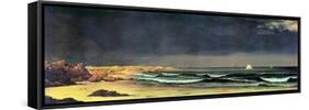 Emerging Storm, Narragansett Bay-Martin Johnson Heade-Framed Stretched Canvas
