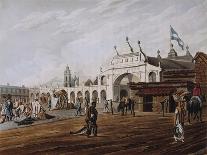 Market Square, 1818-Emeric Essex Vidal-Giclee Print
