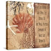 Emerson quote-Karen Williams-Stretched Canvas