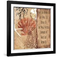 Emerson quote-Karen Williams-Framed Premium Giclee Print